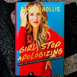 Girls, stop apologizing book